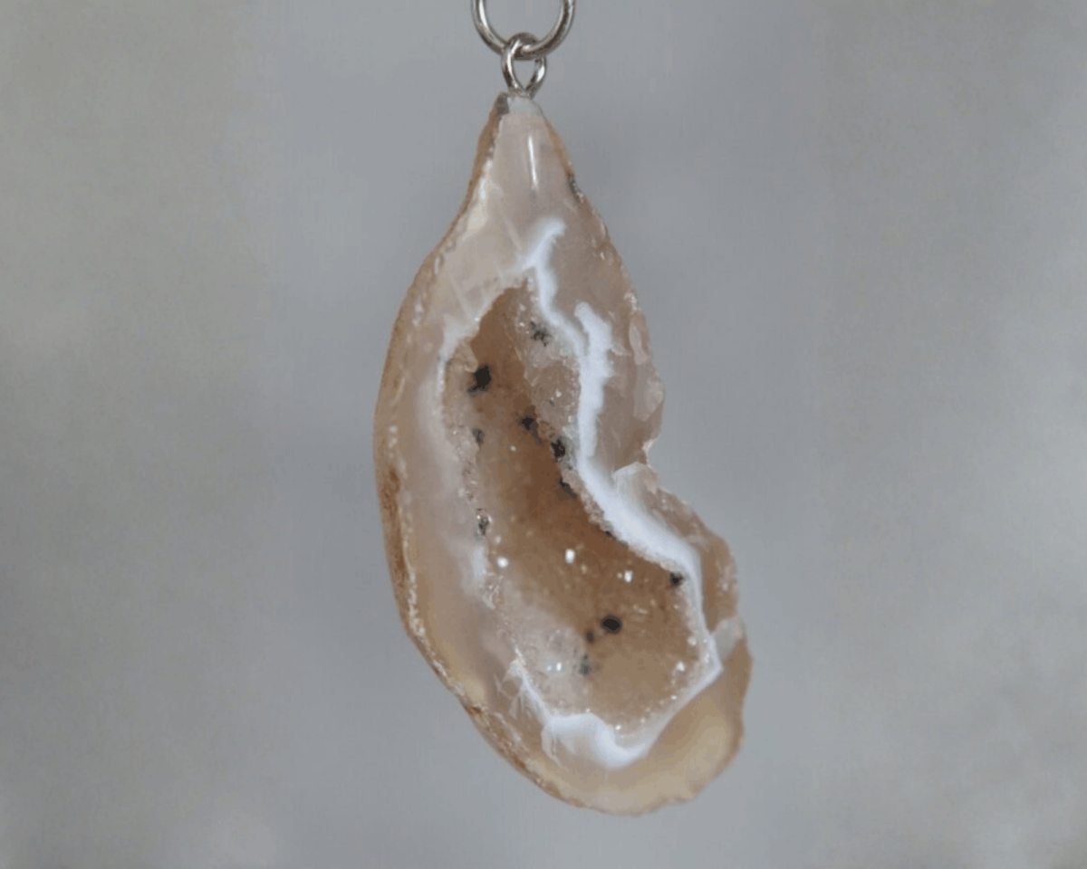 Agaat sleutelhanger nr. 114 B voor rust en balans