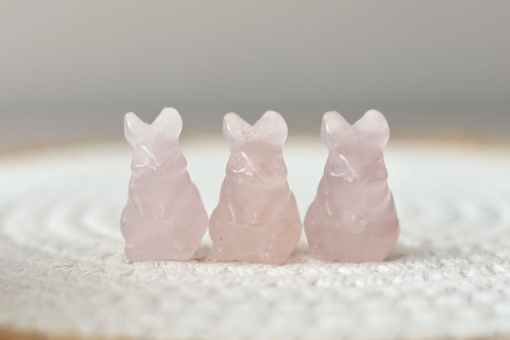 Mini rozenkwarts konijn