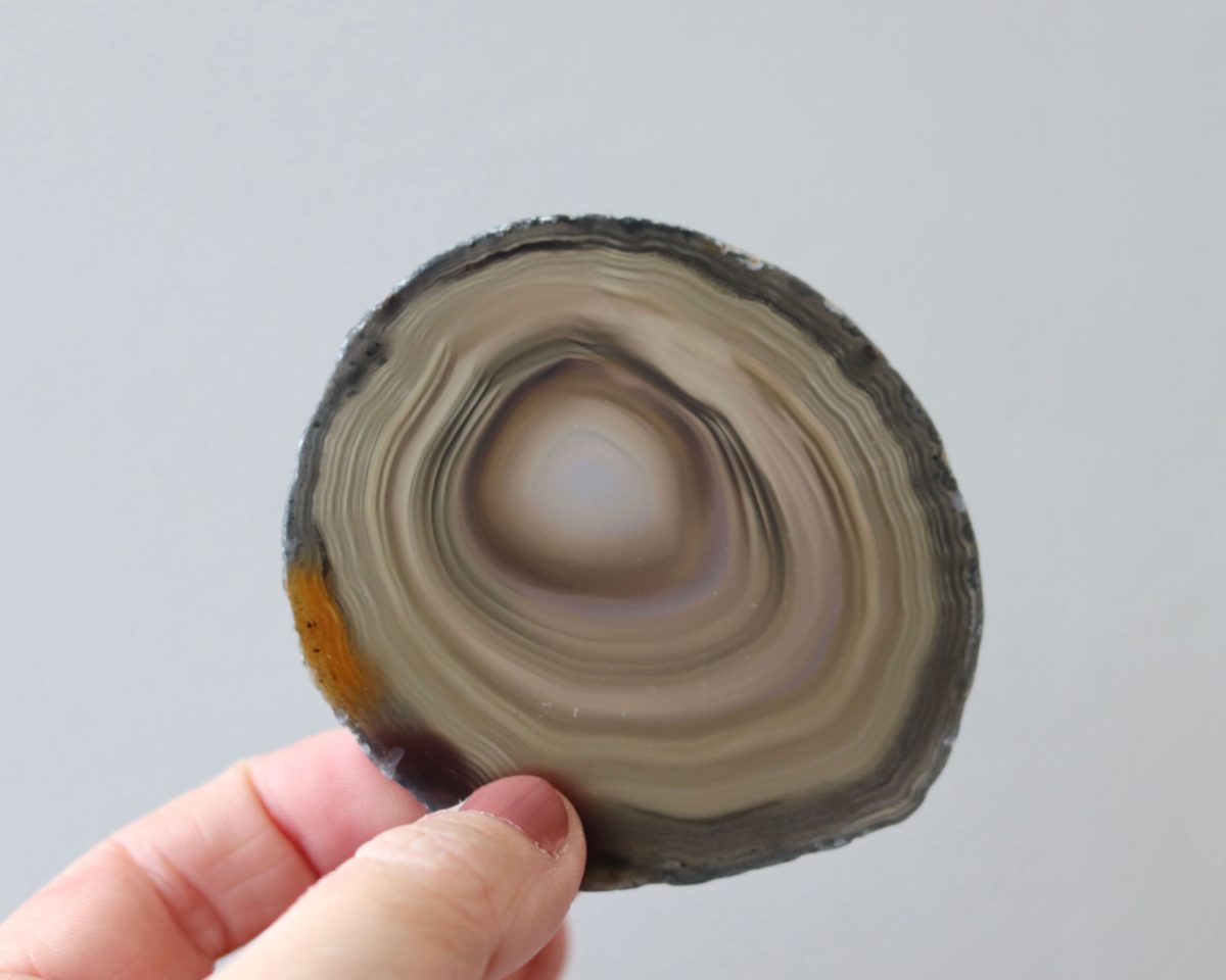 Prachtige agaatschijf