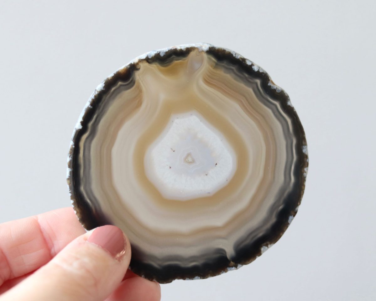 Super mooie agaatschijf